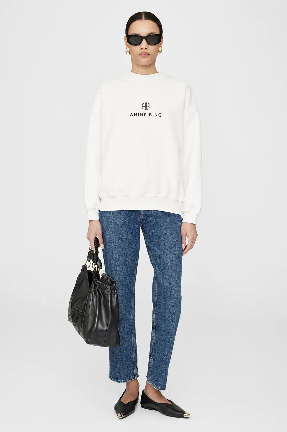 Jaci Logo Printed Sweatshirt