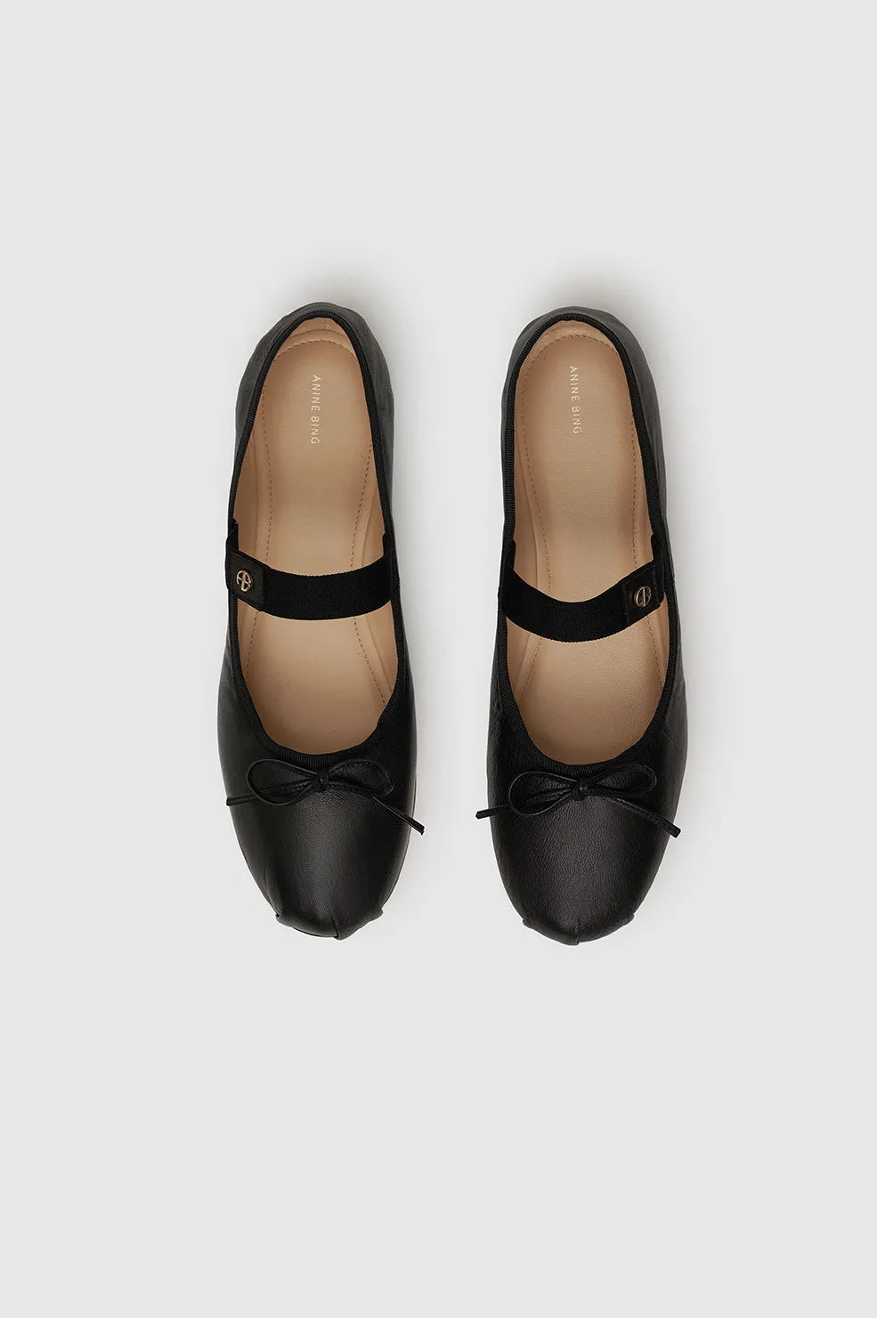 Jolie Bow-Detailed Ballerinas
