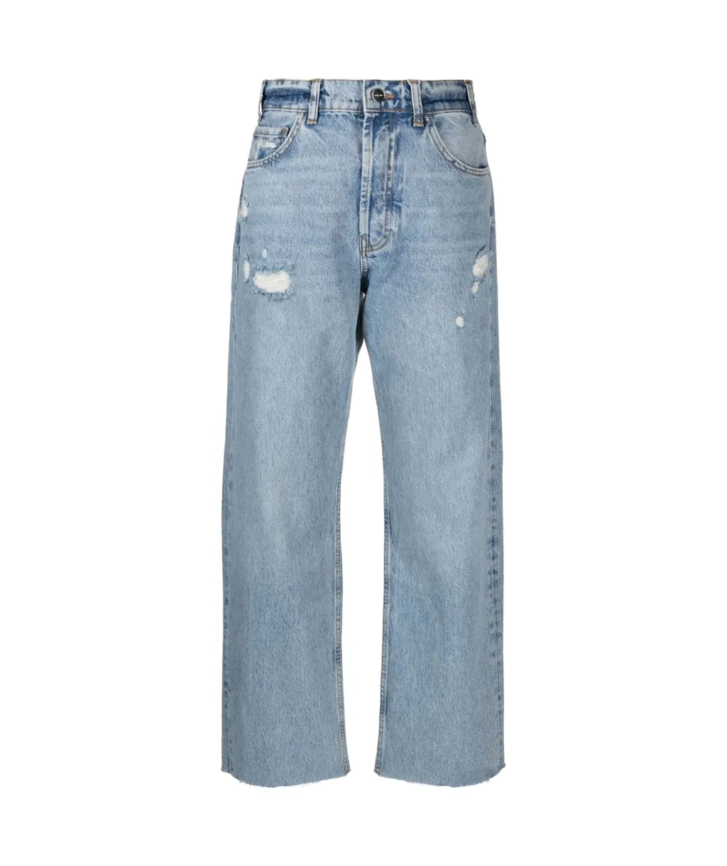 Gavin Mid-Rise Boyfriend Jeans