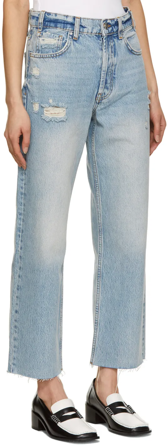 Gavin Mid-Rise Boyfriend Jeans
