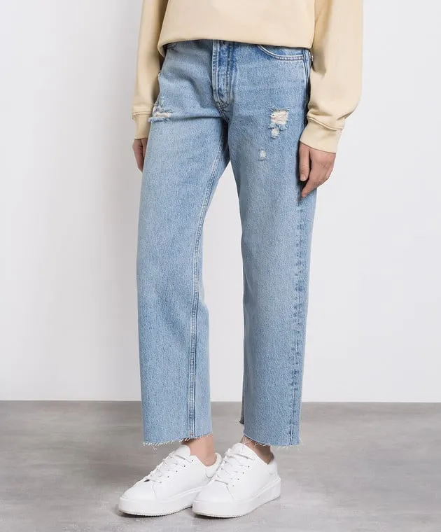 Gavin Mid-Rise Boyfriend Jeans