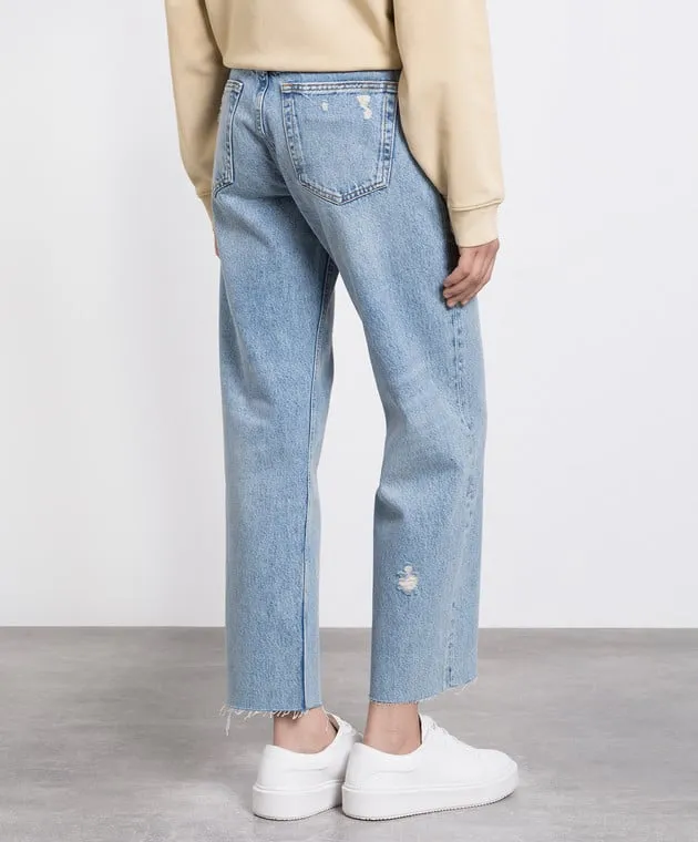 Gavin Mid-Rise Boyfriend Jeans
