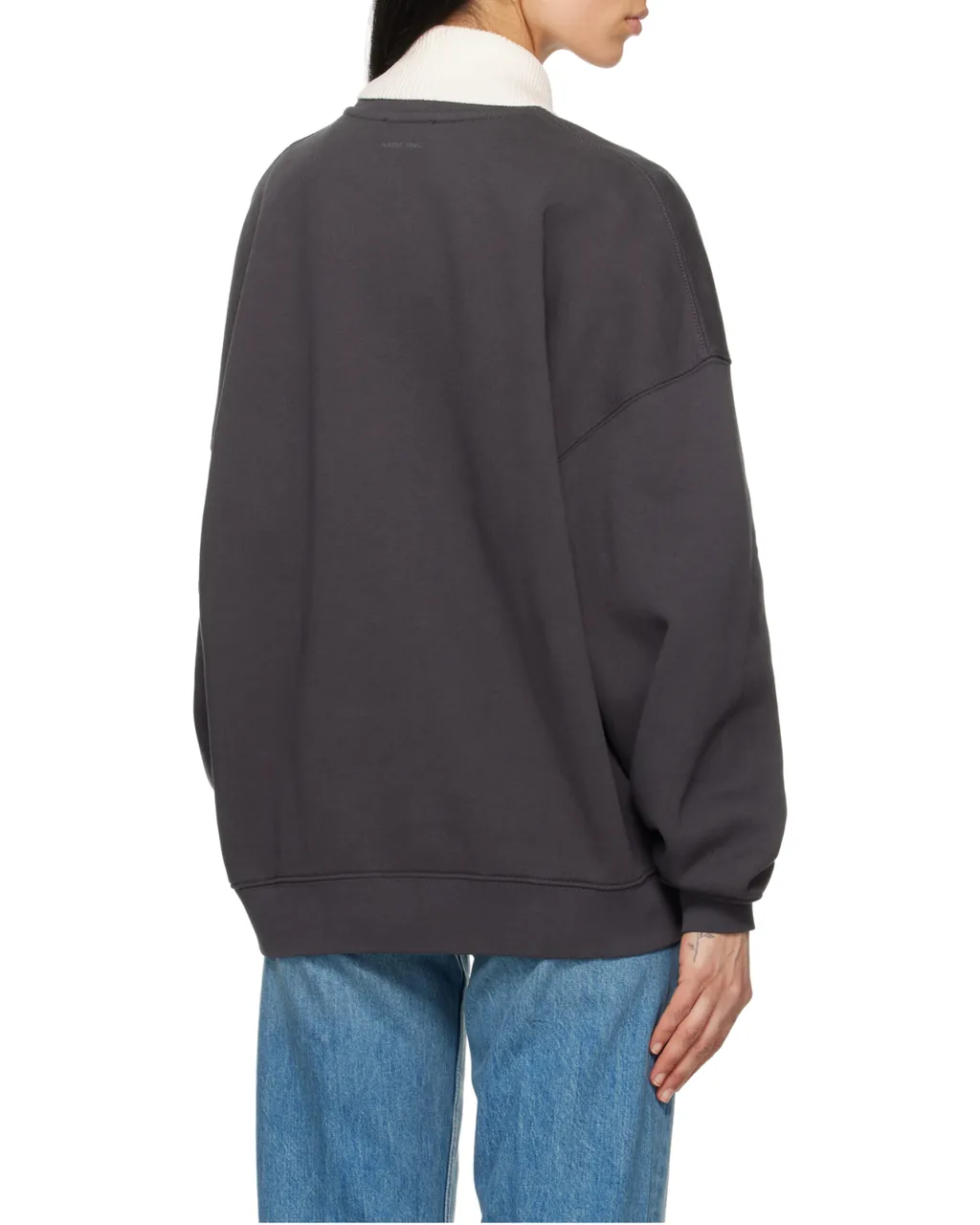 Miles Logo-Printed Crewneck Sweatshirt