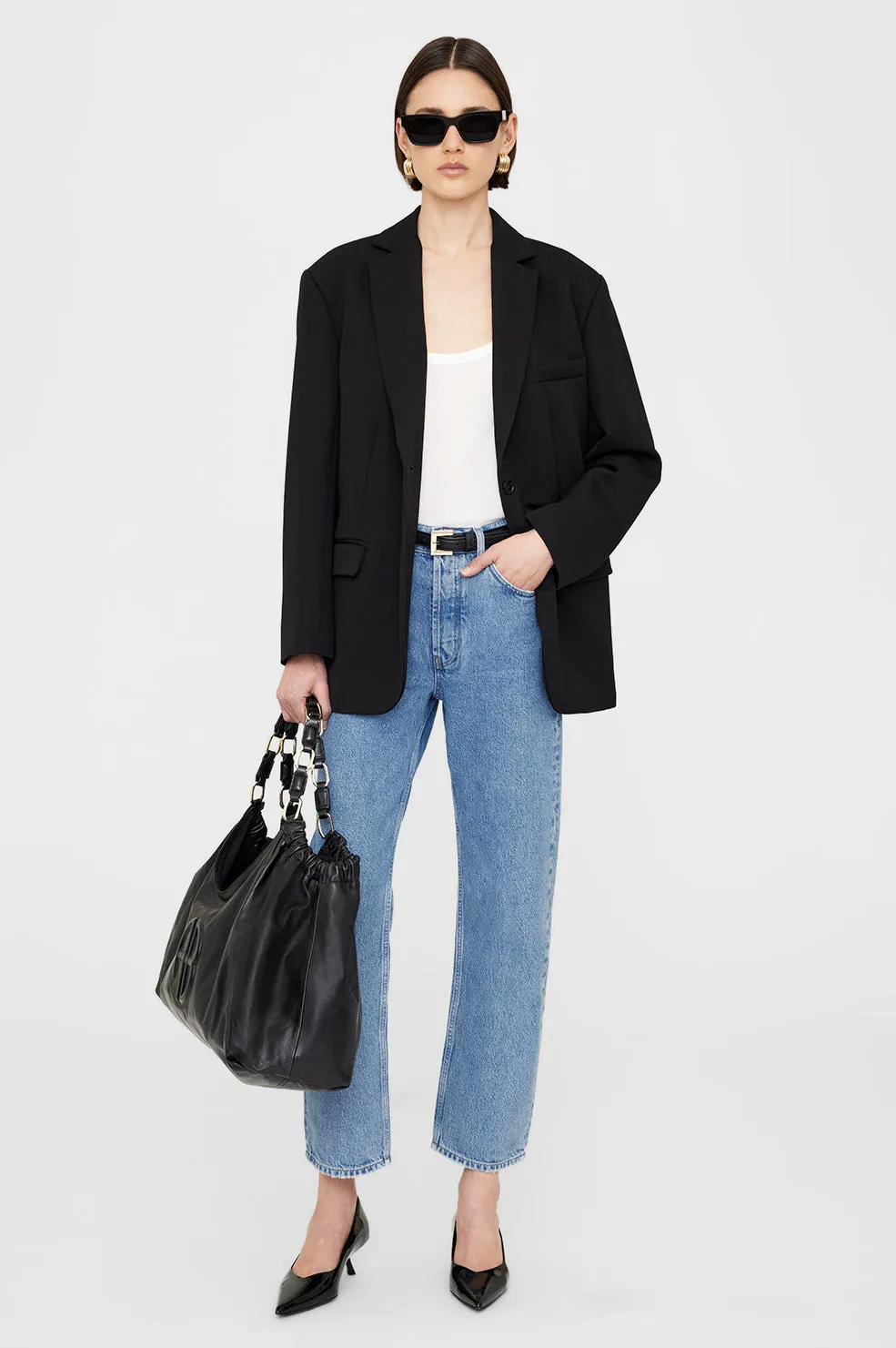 Kate Logo Embossed Tote Bag