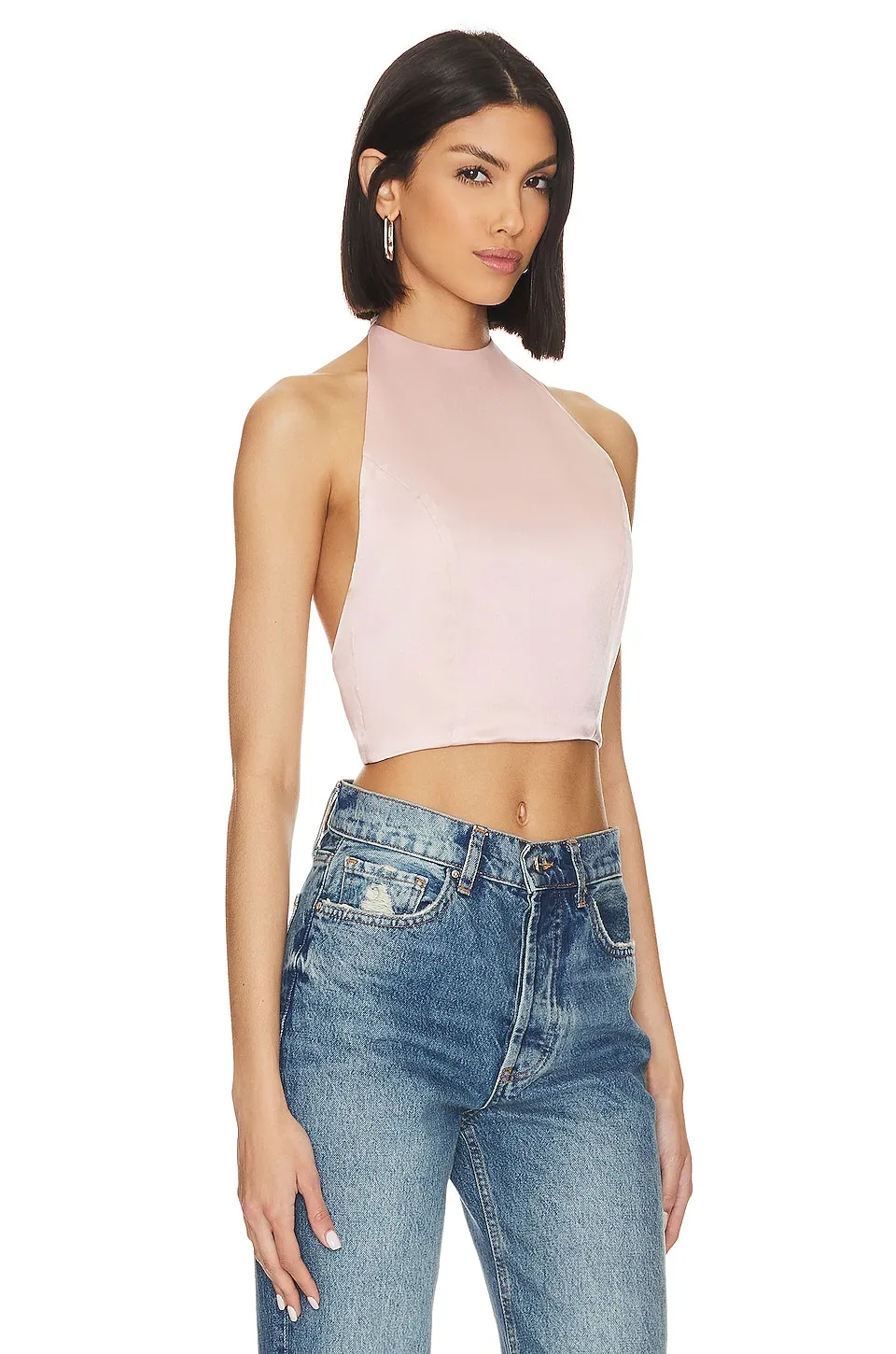 Sleeveless Halter Top