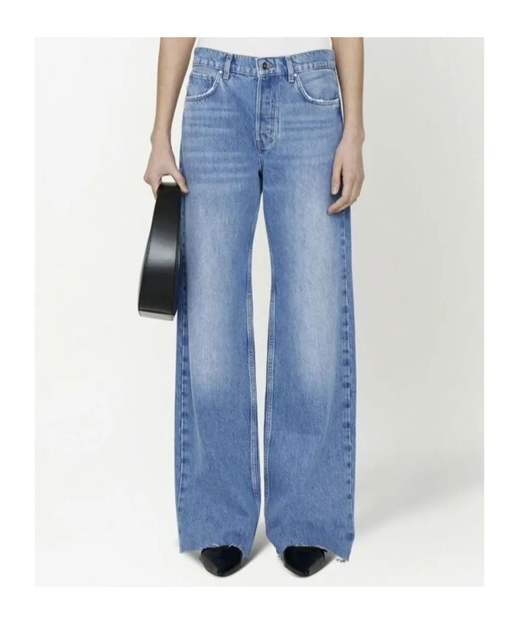 Hugh Logo Patch Jeans