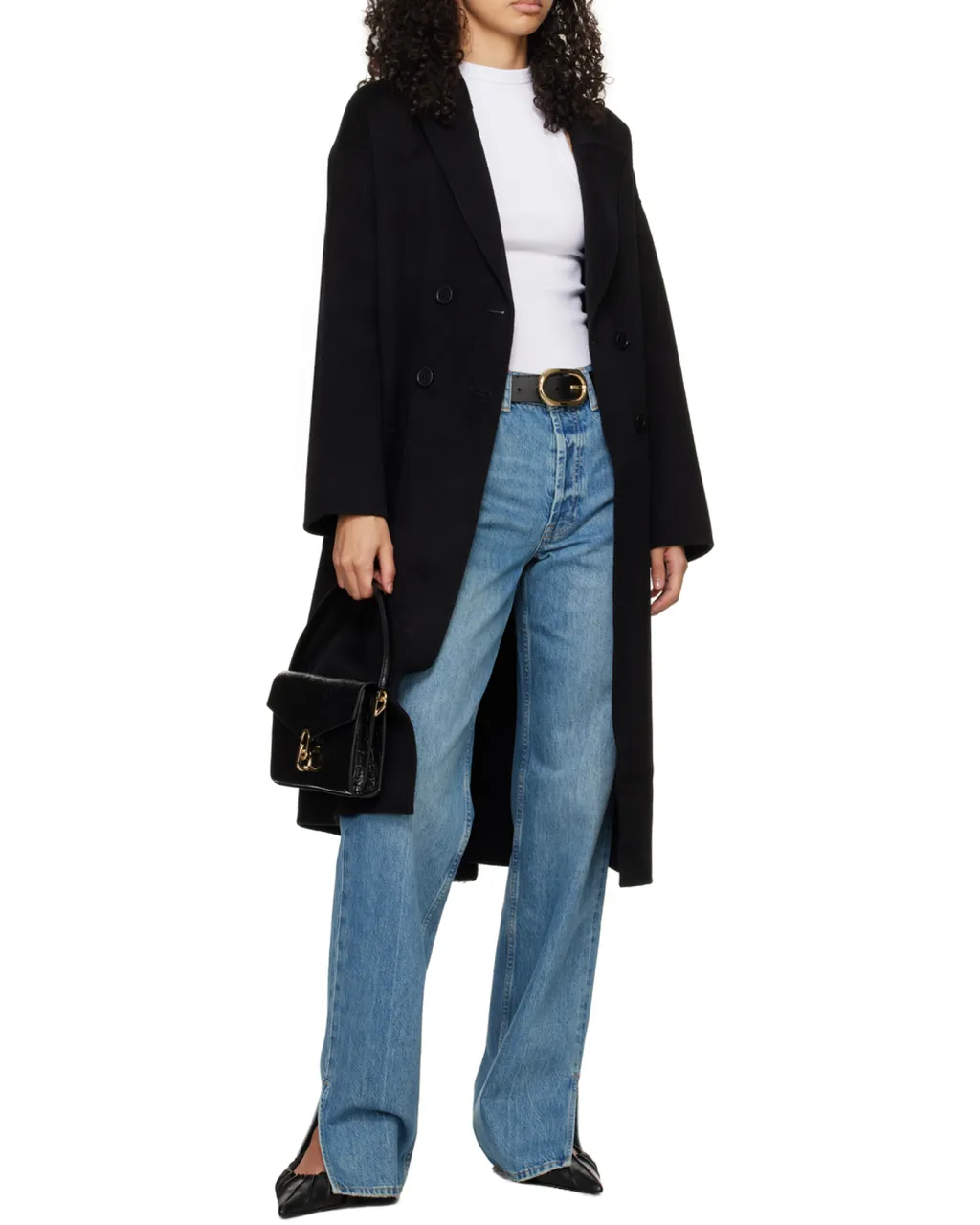 Roy Mid-Rise Straight Jeans