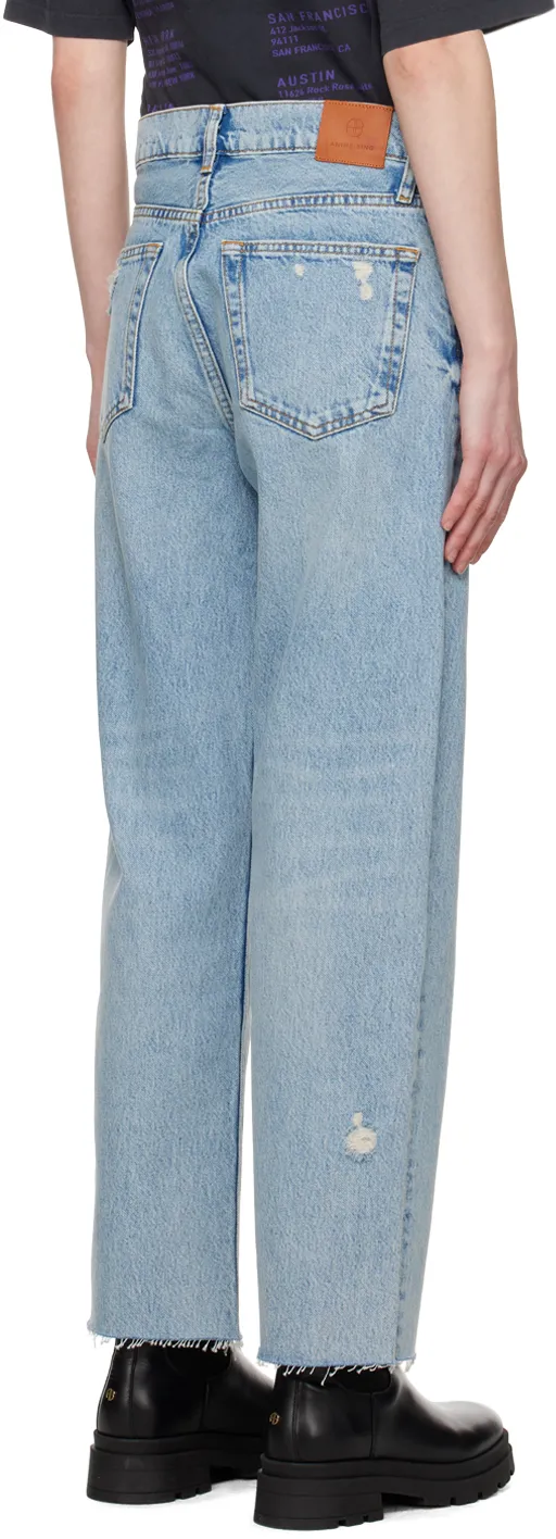 Gavin Mid-Rise Straight Jeans