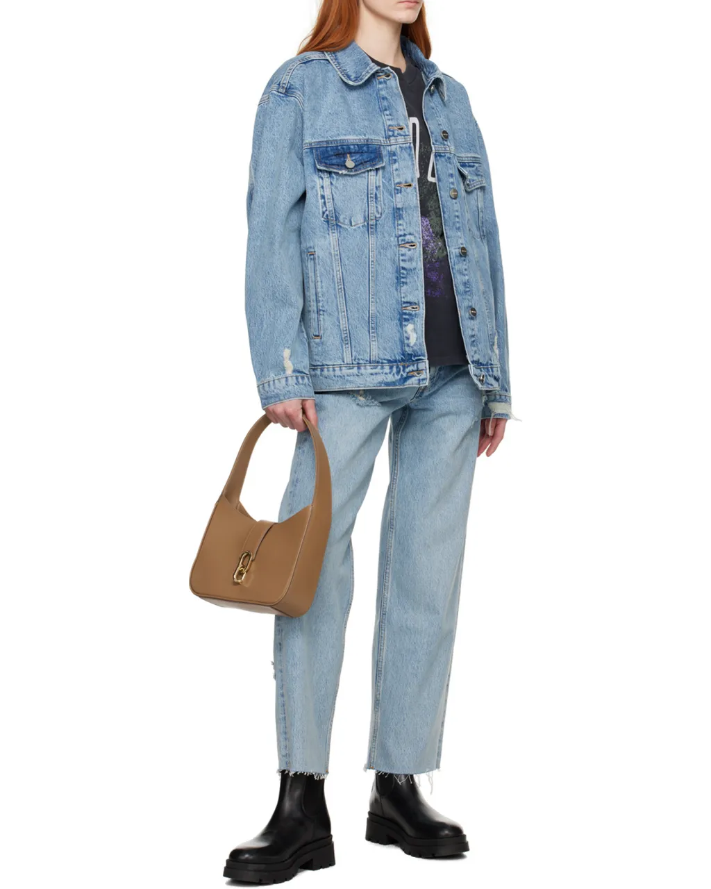 Gavin Mid-Rise Straight Jeans
