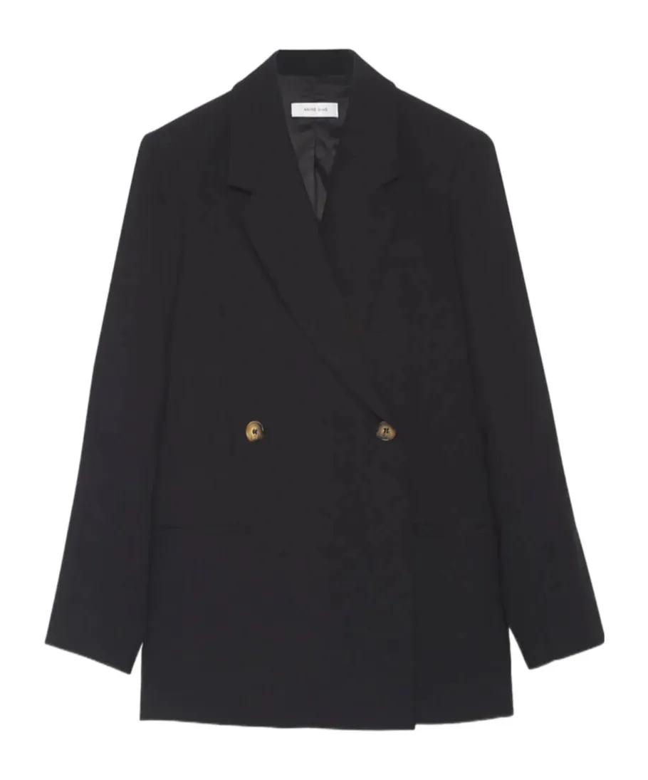 Kaia Double-Breasted Tailored Blazer