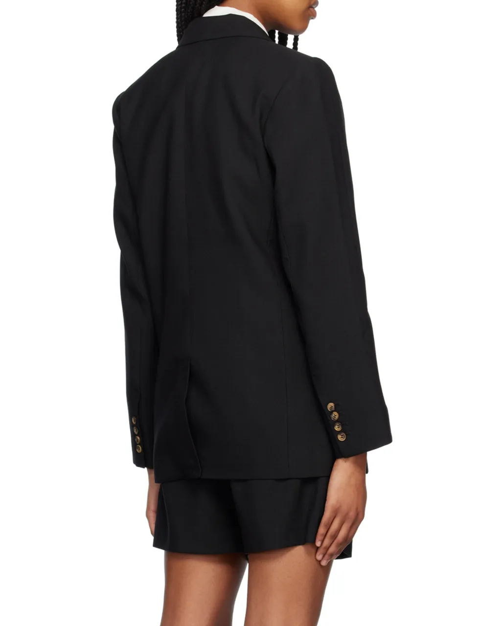 Kaia Double-Breasted Tailored Blazer