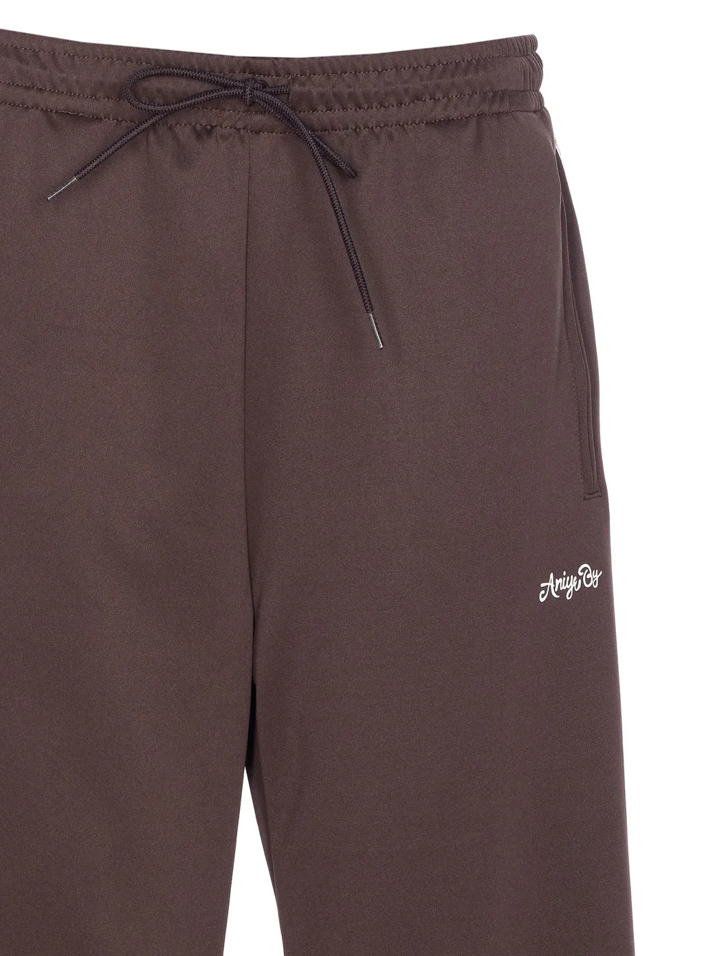 Lace-Trimmed Track Pants