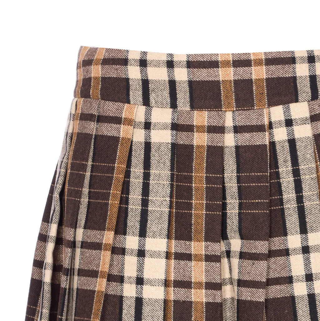 Gwen Pleated Mini Skirt