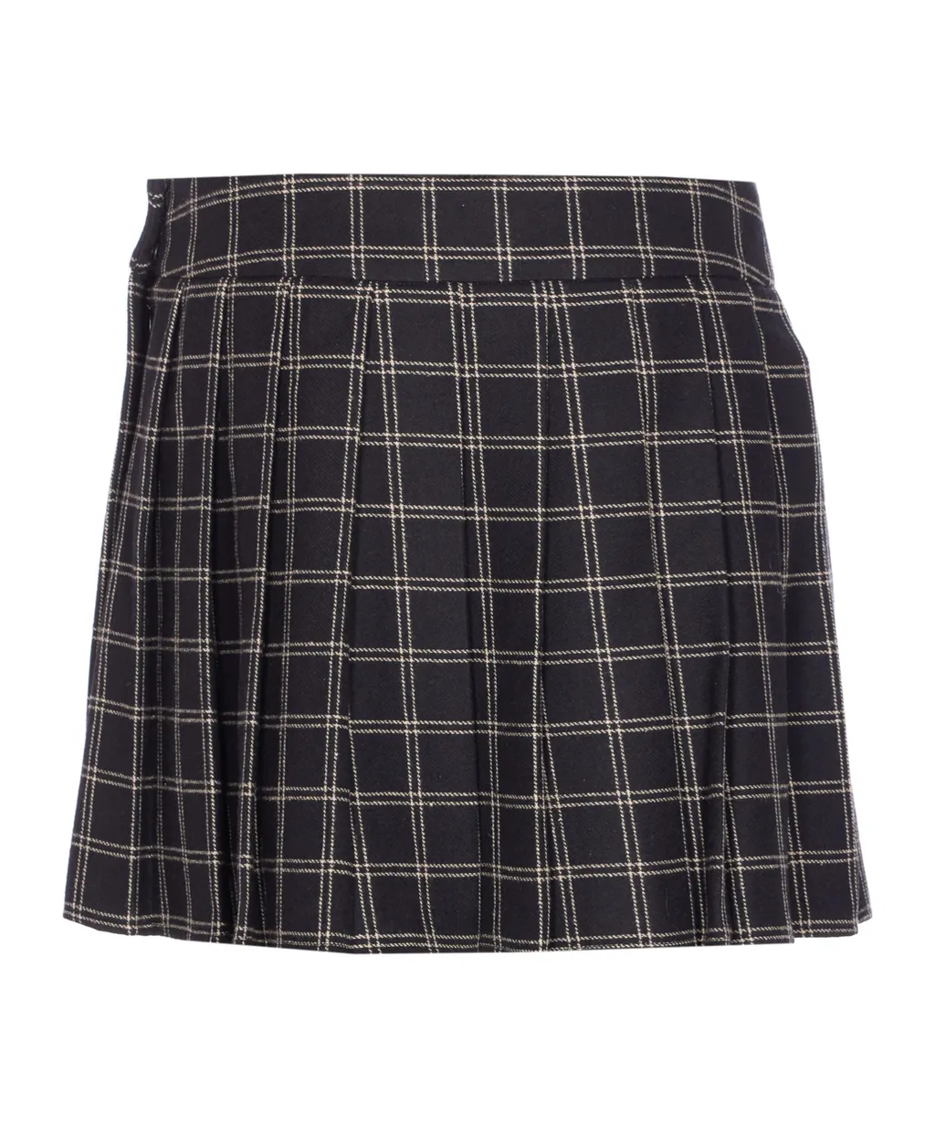 Gwen Pleated Mini Skirt