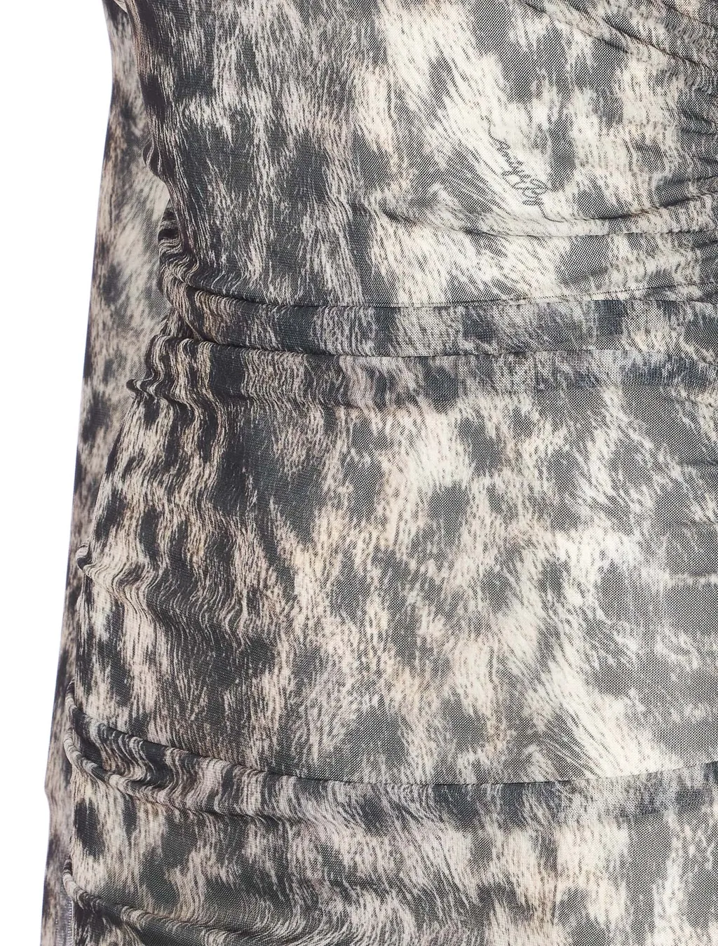 Turtleneck Leopard Print Cardigan