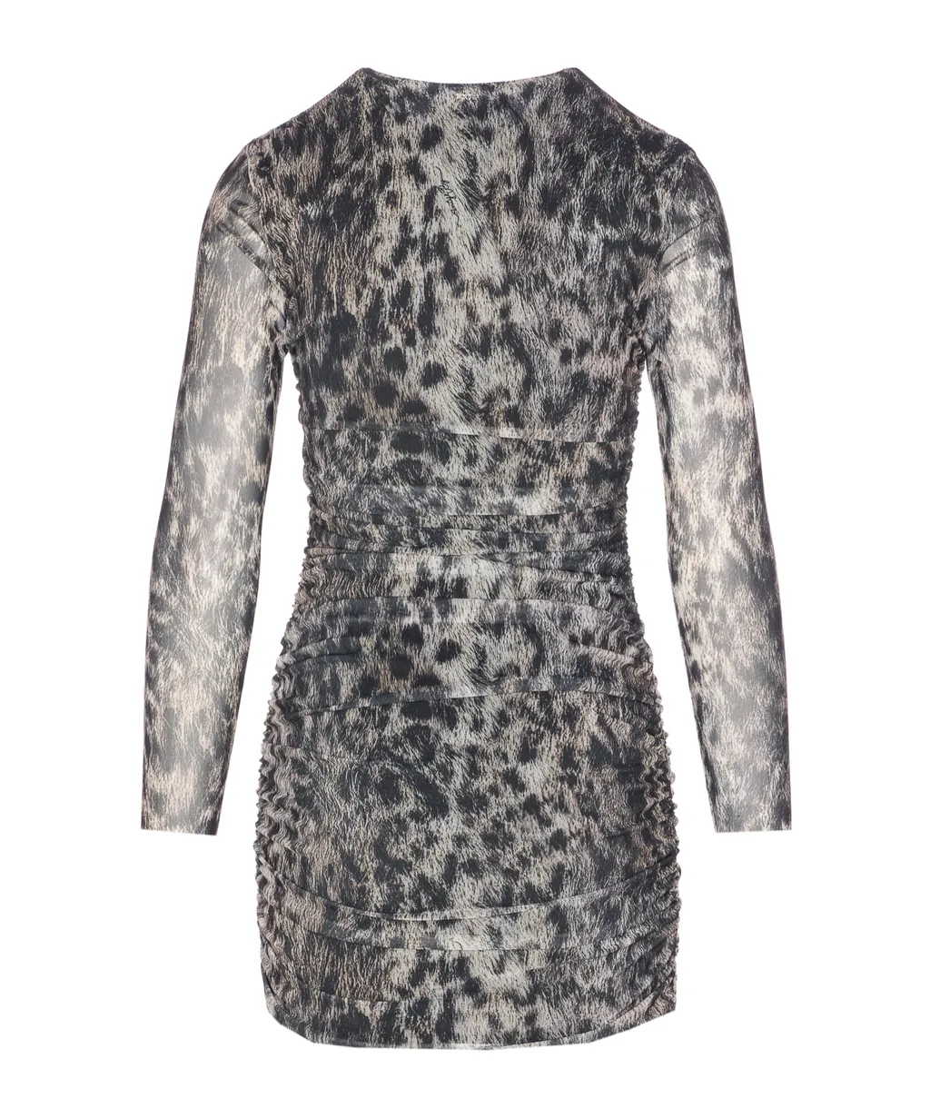 Hyena Judy Leopard Print Dress