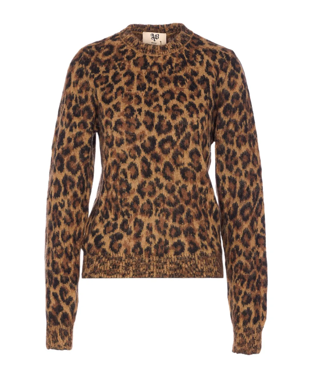 Keira Leopard Knitwear