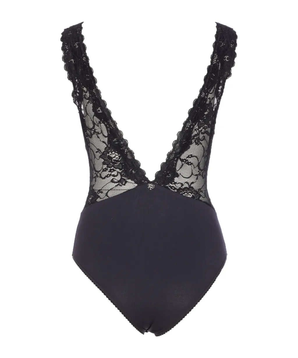 Lace V-Neck Bodysuit