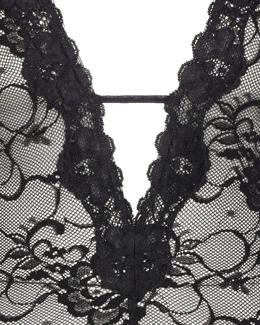 Lace V-Neck Bodysuit