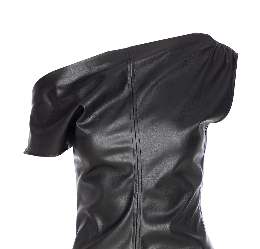 Asymmetrical Mini Dress