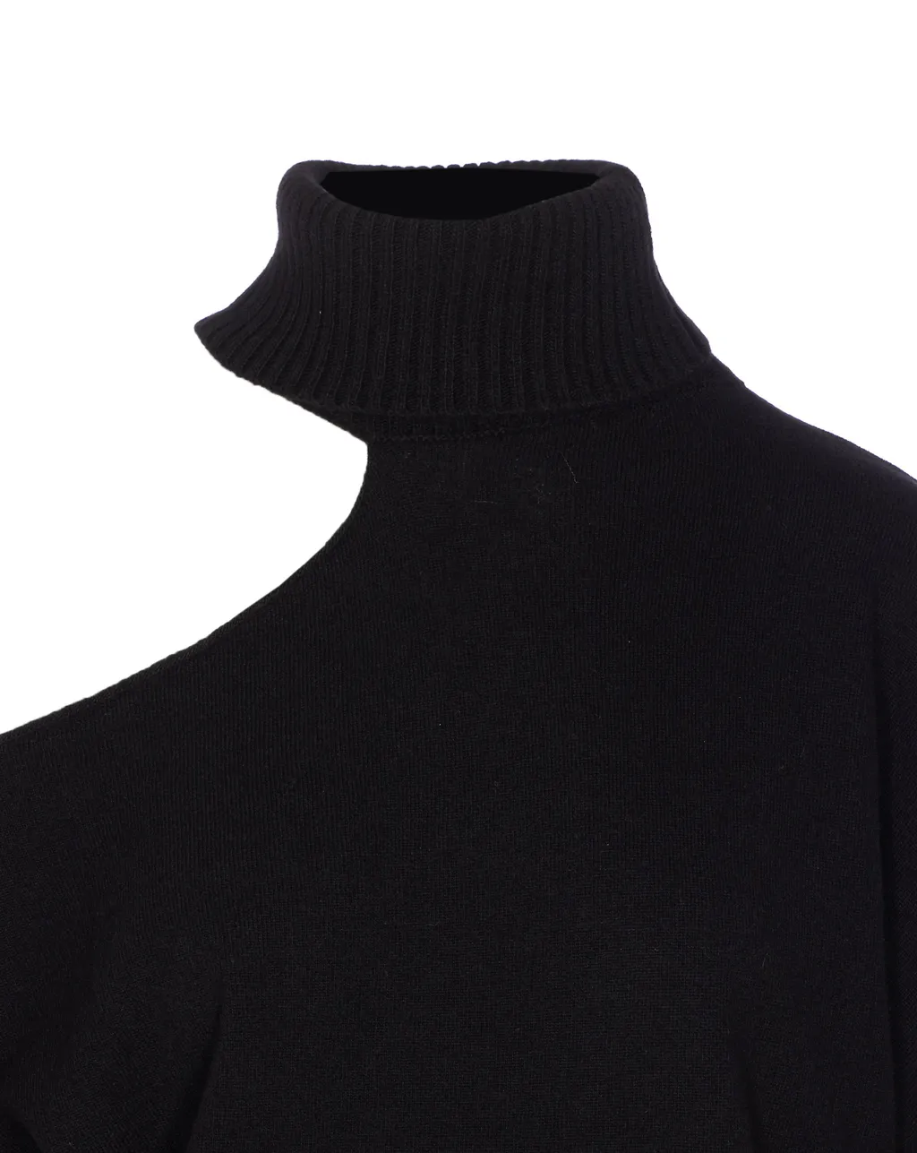 Asymmetric Cut-Out Knitwear