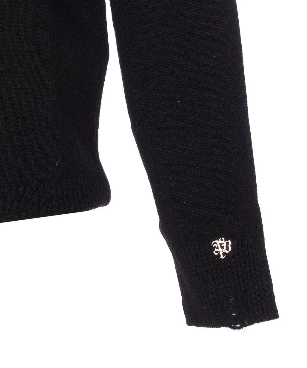 Asymmetric Cut-Out Knitwear