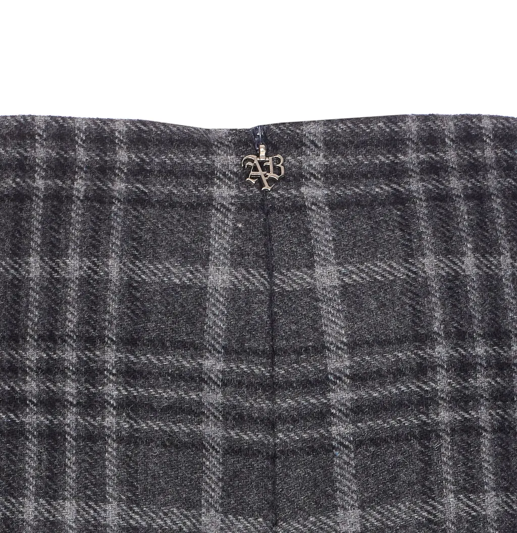 Valentina Tartan Mini Skirt