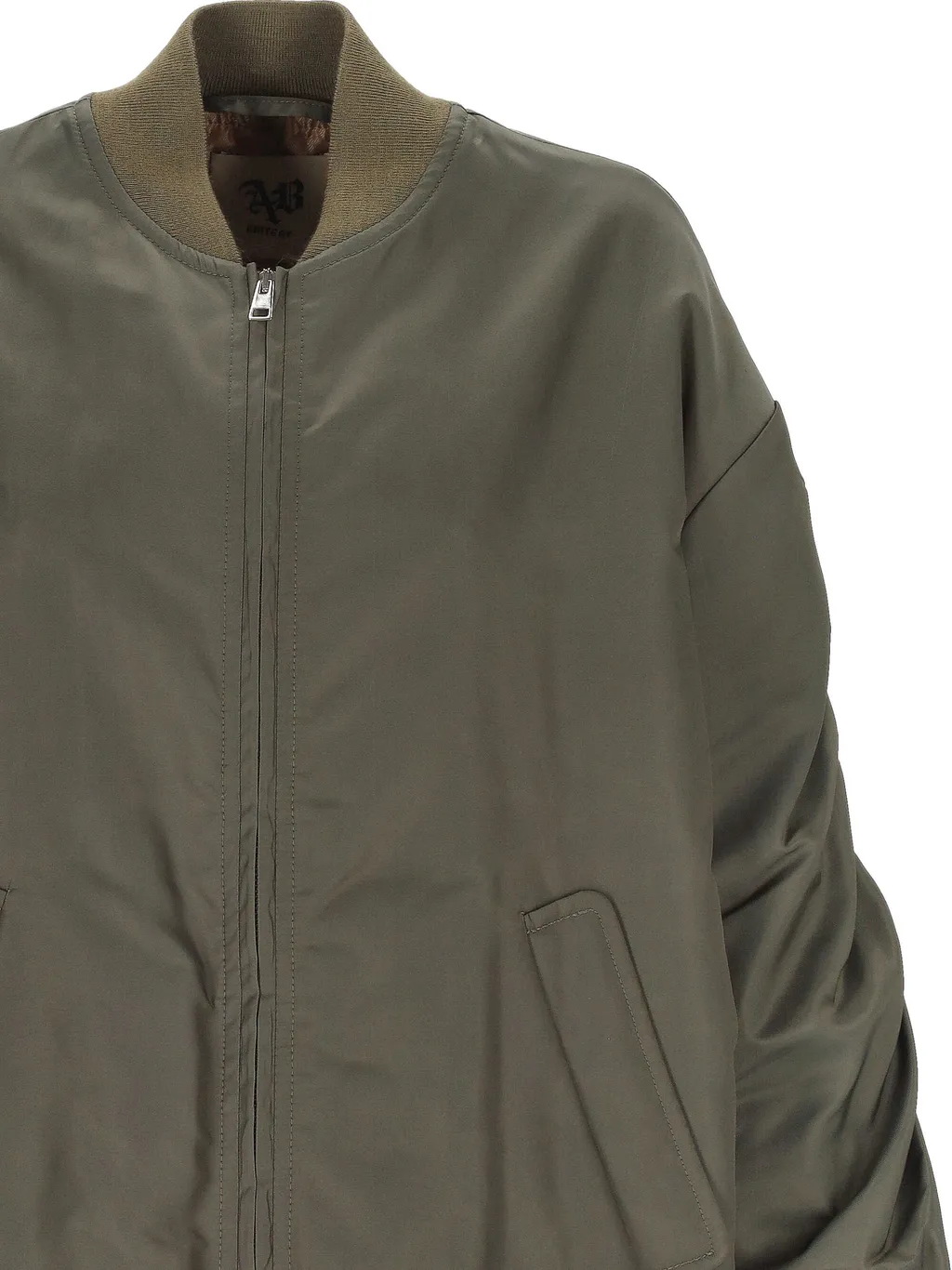 Zippered Long-Sleeved Casual Jacket