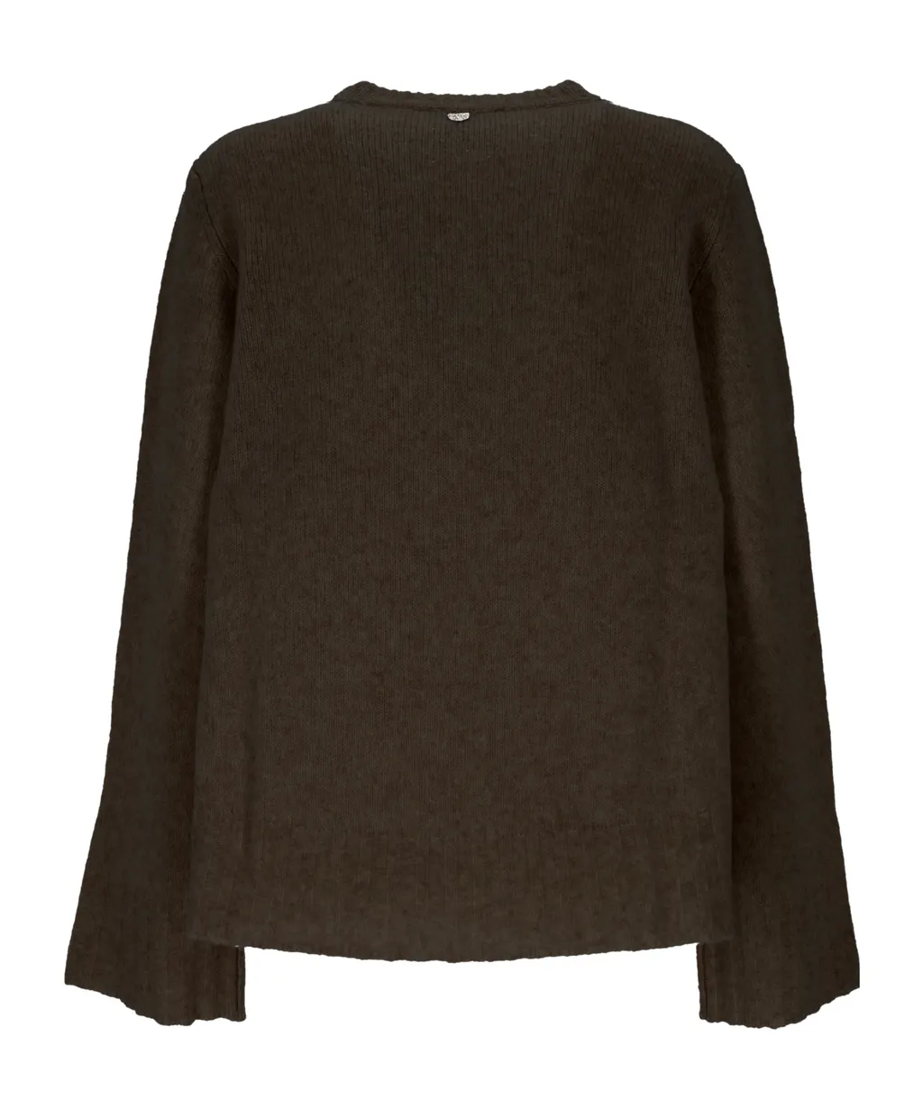 Crew Neck Long Sleeve Sweater