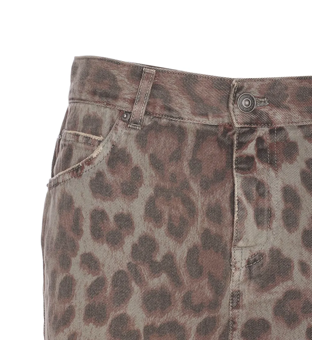 Lizzy Distressed Mini Skirt