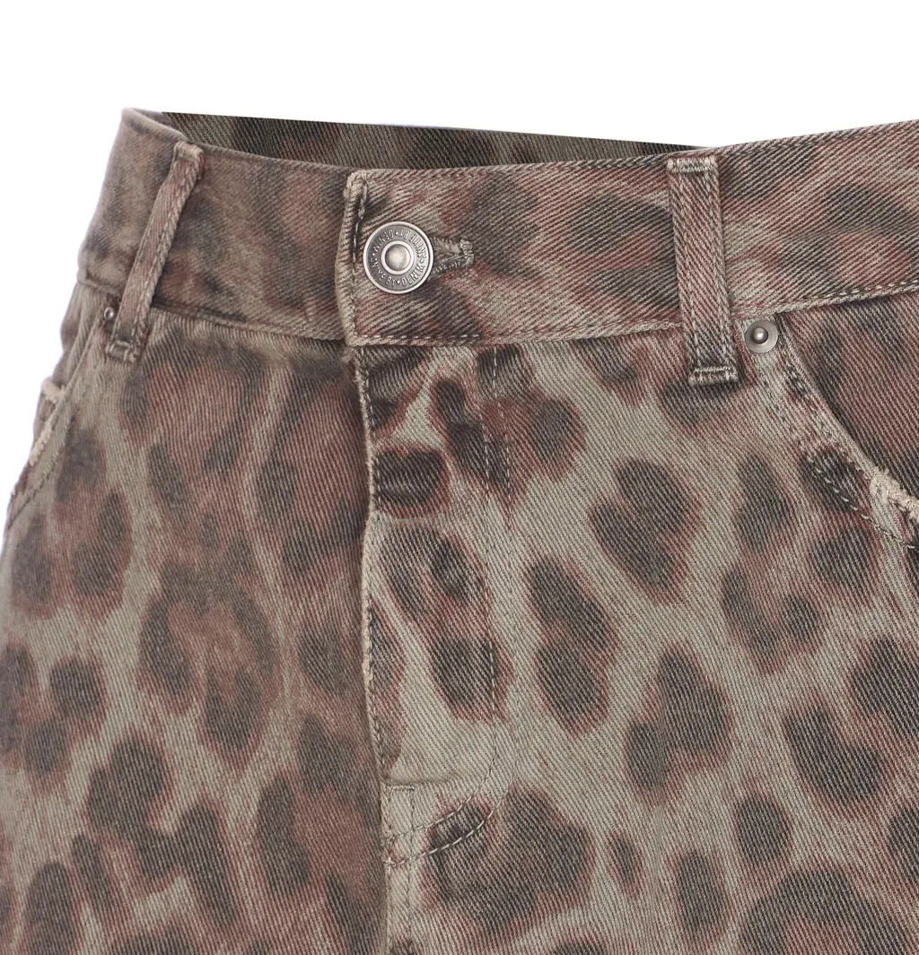 Lizzy Distressed Mini Skirt