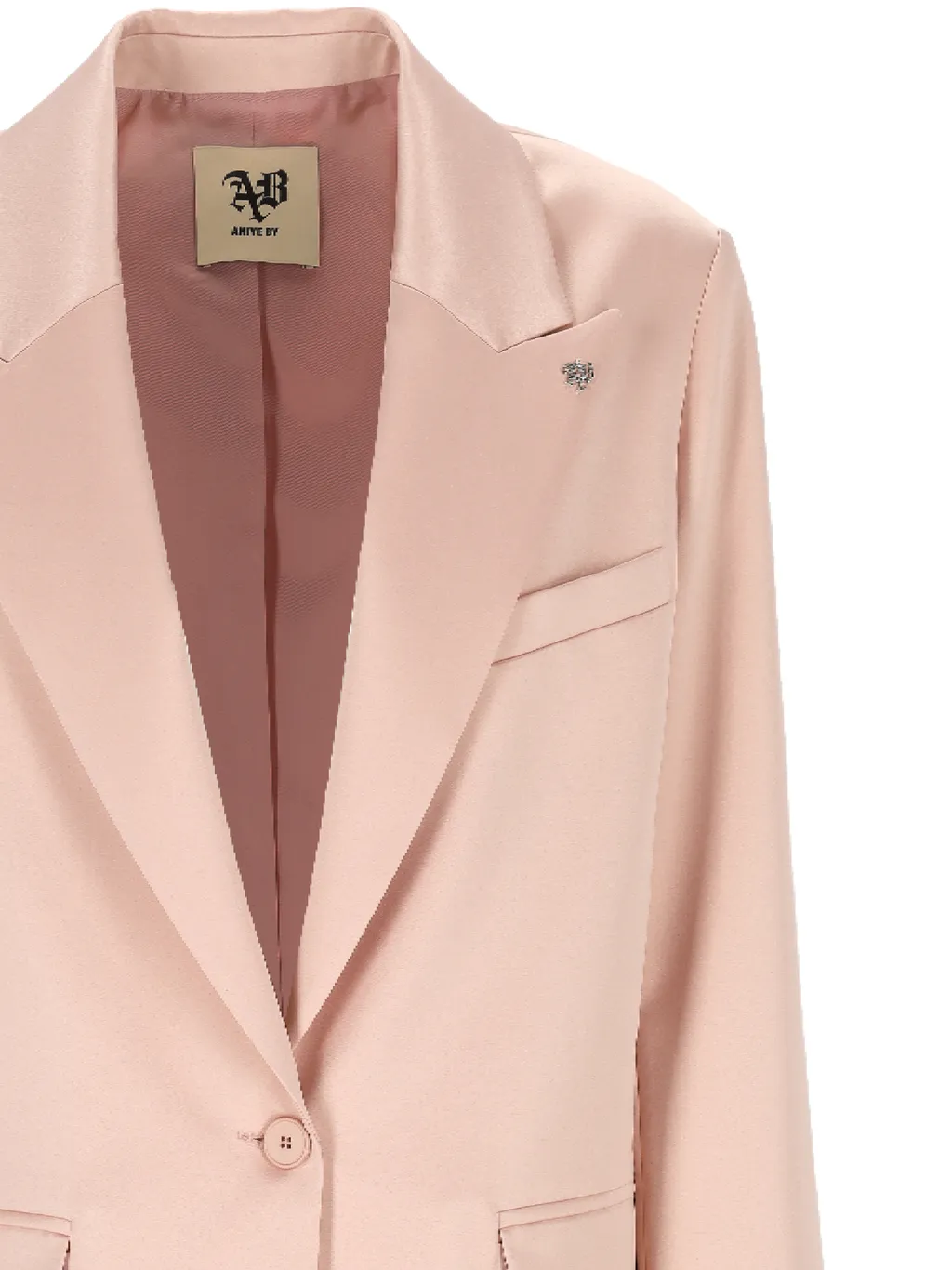 Single-Breasted Blazer Jacket