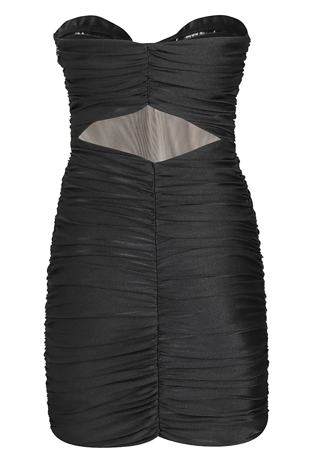 Bow Detail Strapless Dress