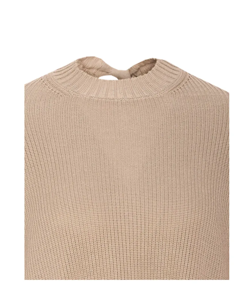 Distressed Knit Sweater