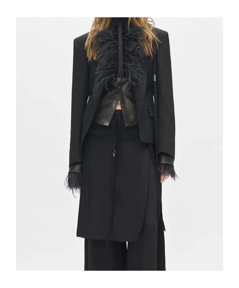 Rachele Single-Breasted Blazer