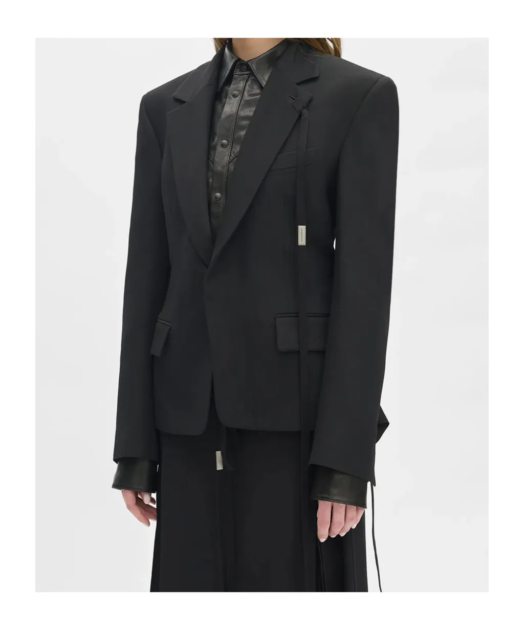Rachele Single-Breasted Blazer