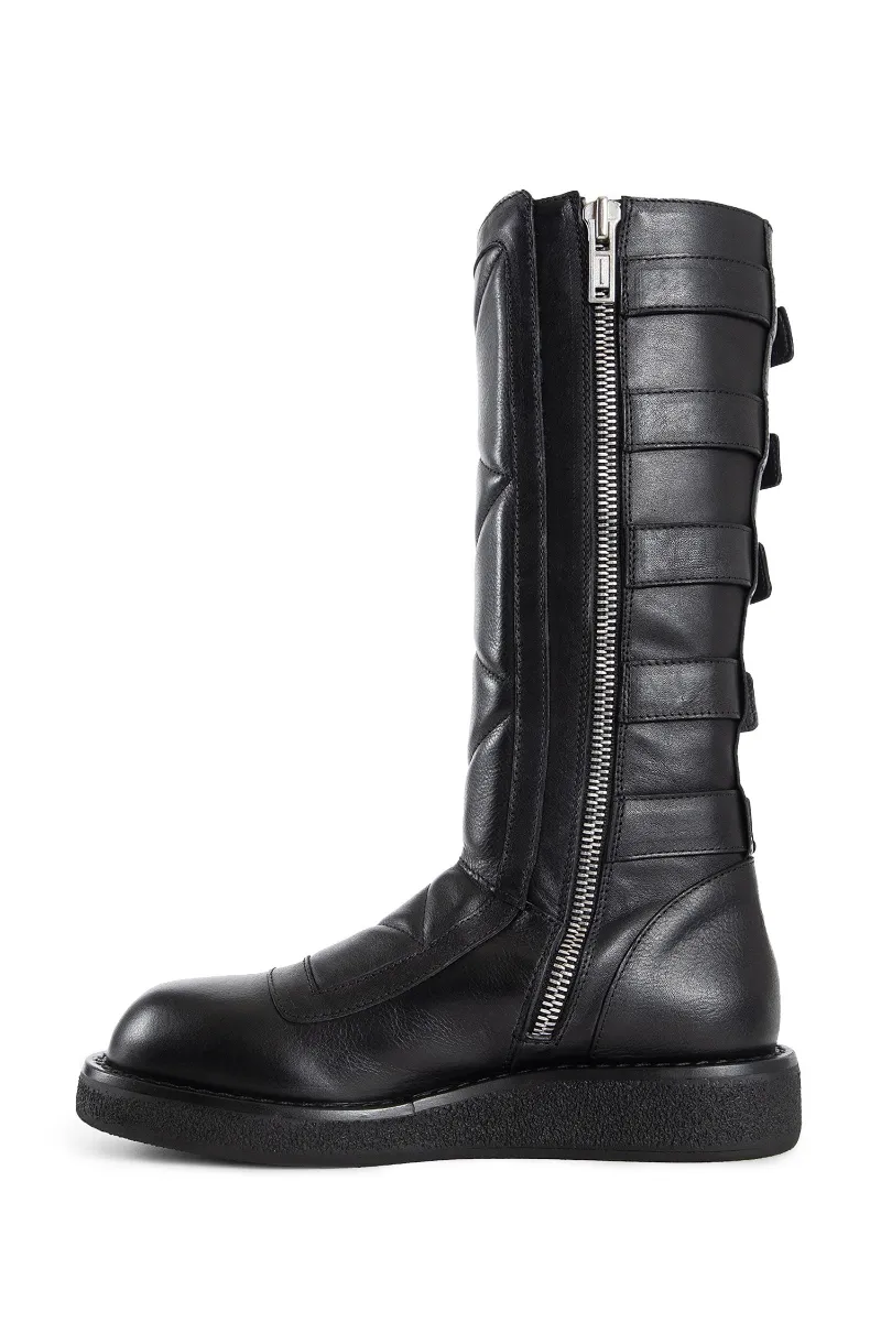 Knee-High Buckled Boots