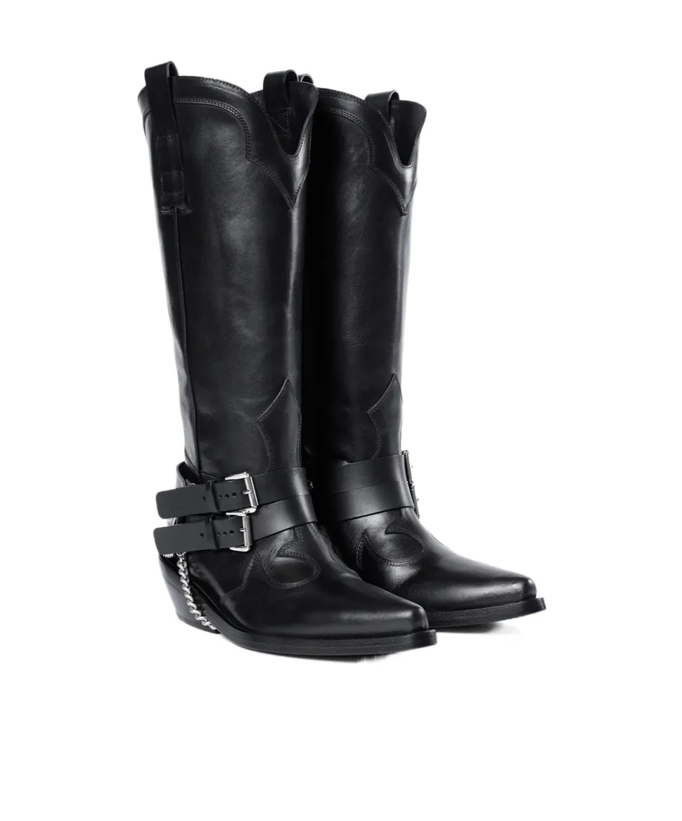 Finnbo Santiago Boots With Belts