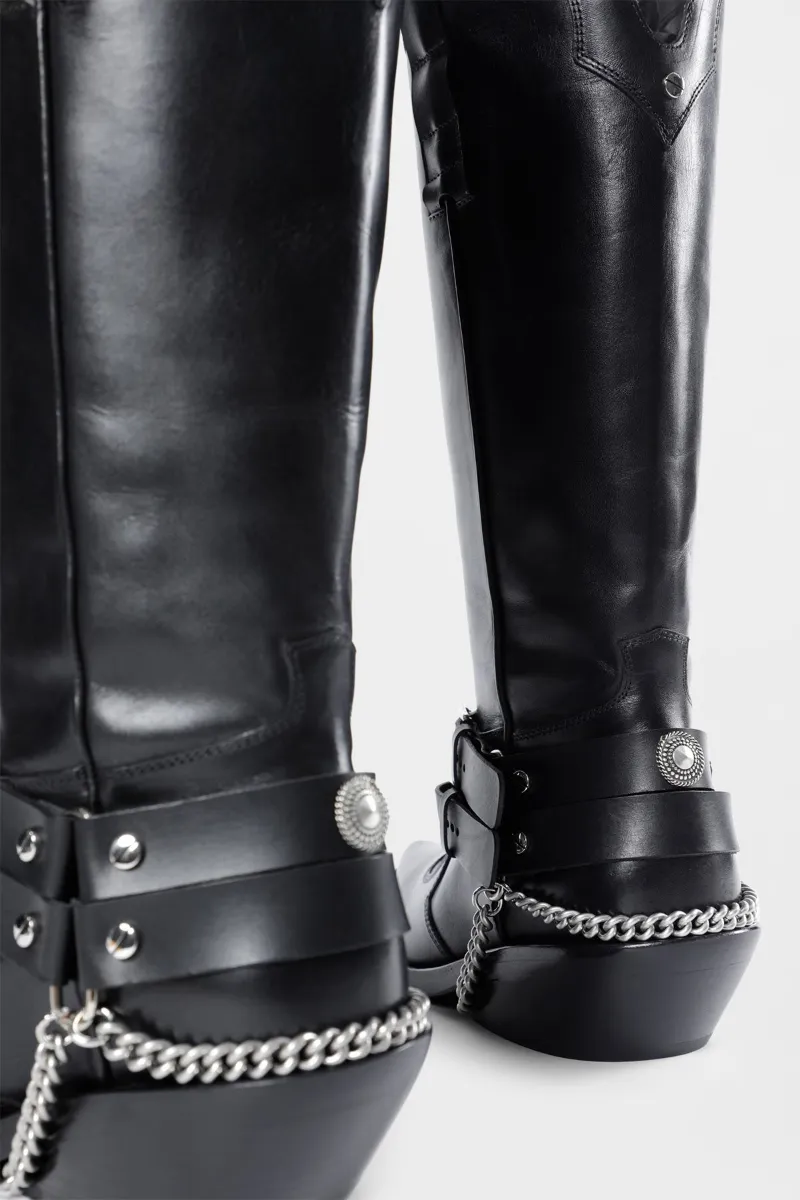 Finnbo Santiago Boots With Belts