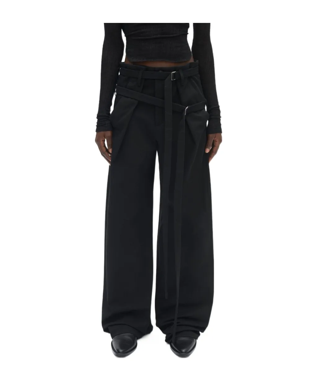 Double Belt Trousers