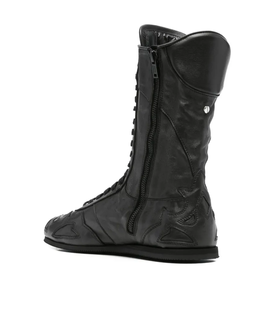 Lace-Up Boots