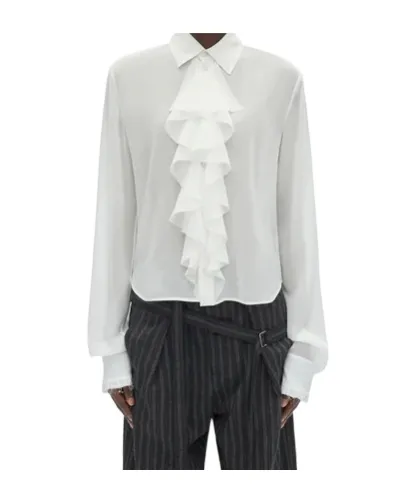 Ruffle Front Shirt