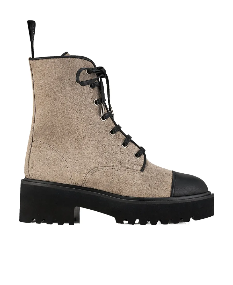 Desert Suede Lace-Up Boots