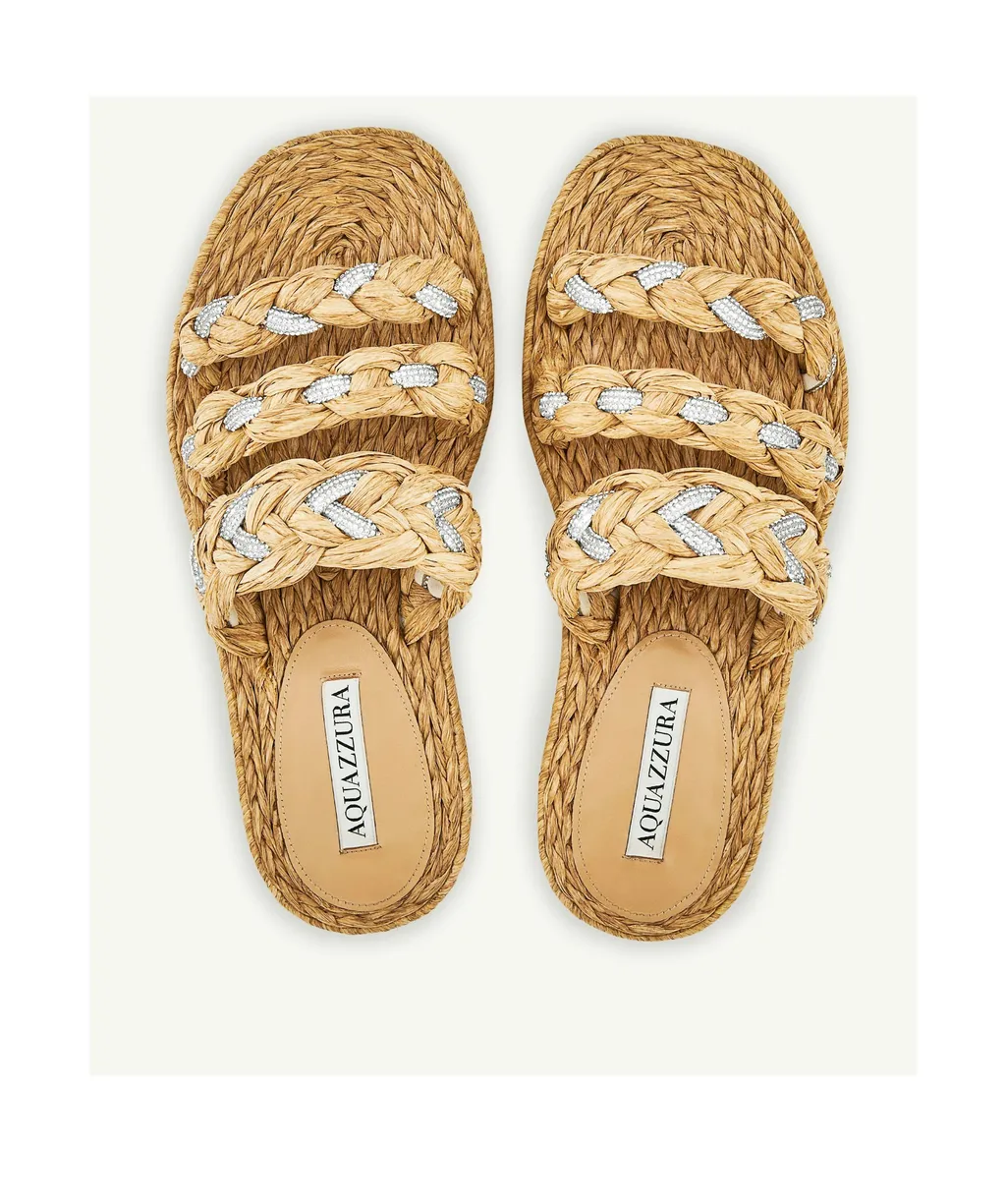 Embellished Slip-On Sandals