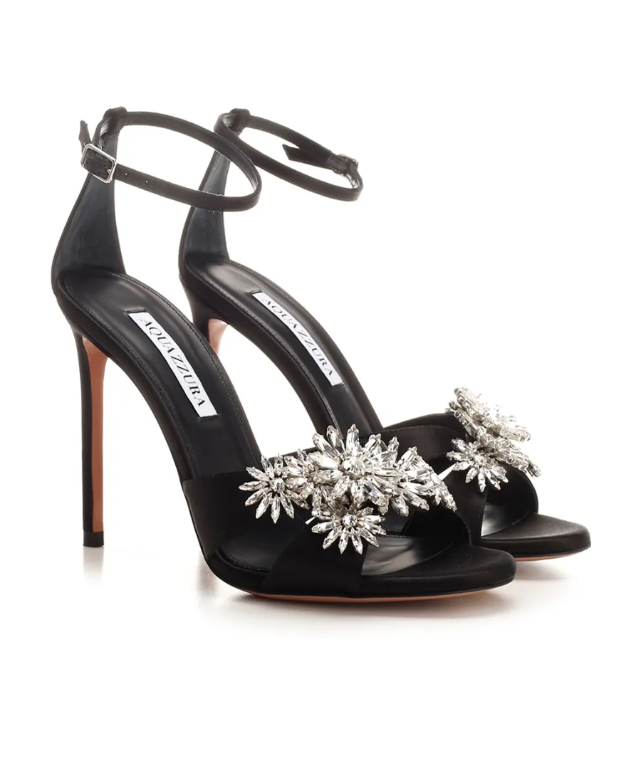 Flower Embellished Sandals