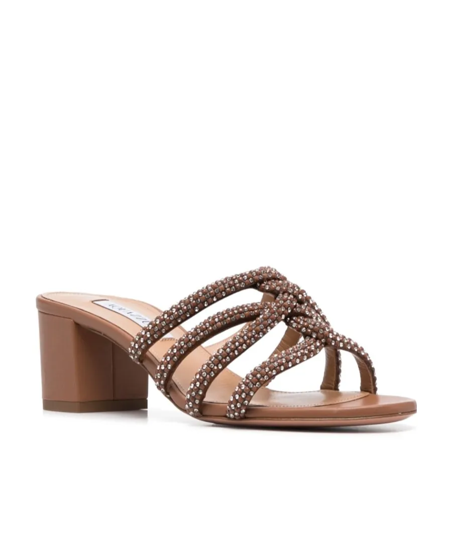Embellished Slip-On Mules