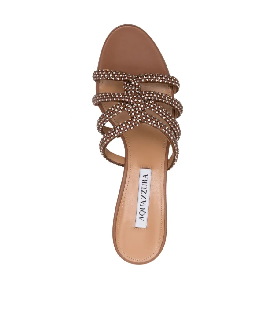 Embellished Slip-On Mules