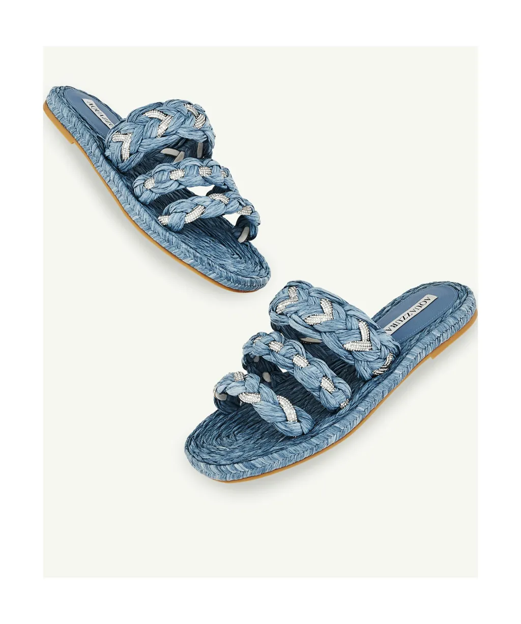 Embellished Slip-On Sandals
