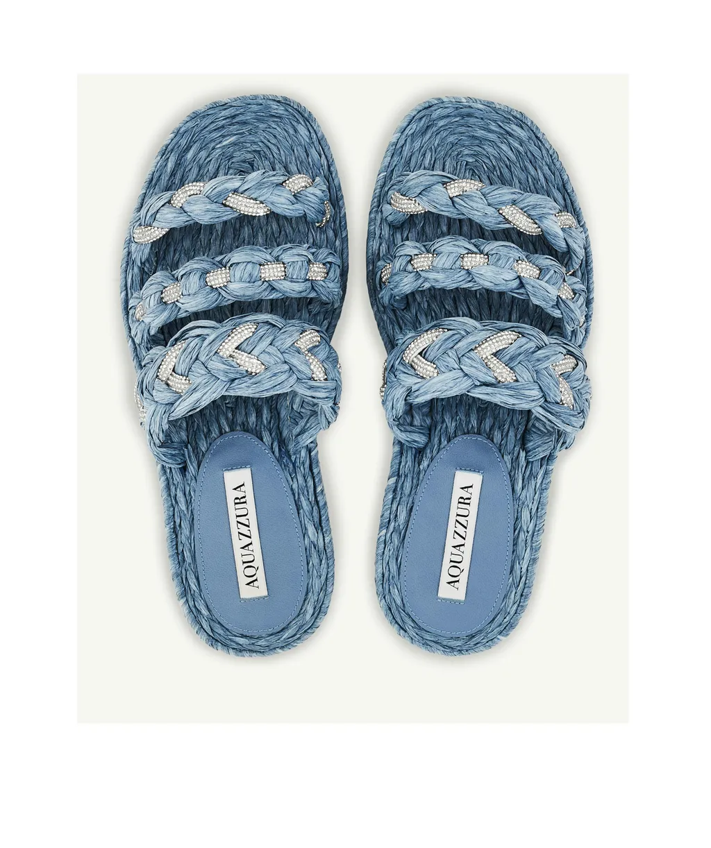 Embellished Slip-On Sandals