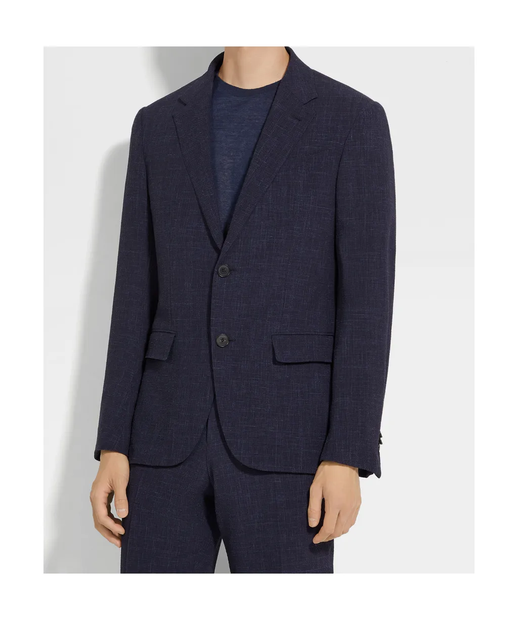Long-Sleeved Suit Jacket